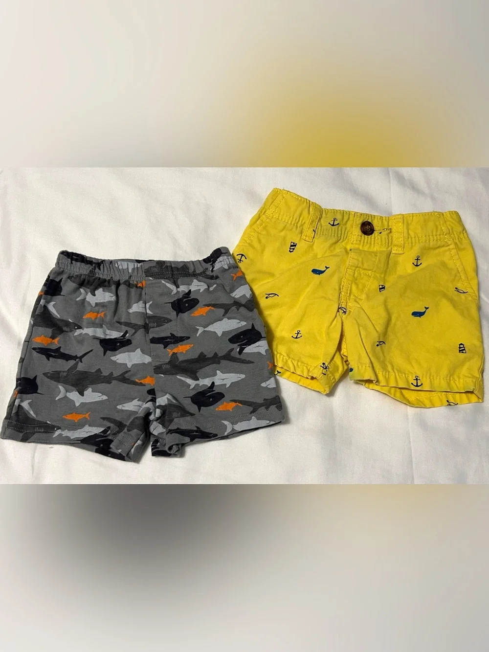 6 Month 9 Piece Colorful Bundle! Disney Mickey T-shirt Shorts Rashguard Like New